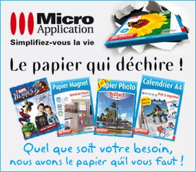 micro application papier