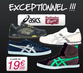 Chaussures Asics clic !