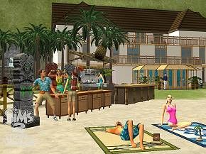 Les sims Bon voyage