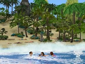 Les sims Bon voyage