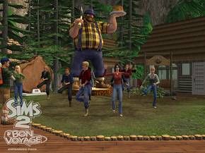 Les sims Bon voyage