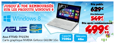 asus x55vd sx083h 579 00 499 60 ou 3 x 175 45 ordinateur portable avec