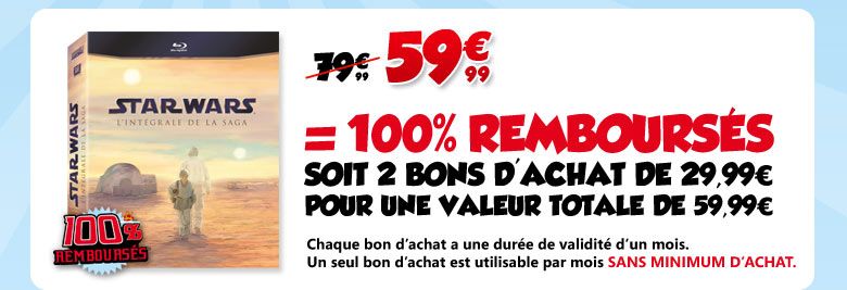 100% Remboursés** Sur Les Coffrets DVD & Blu Ray DVD   Achat / Vente